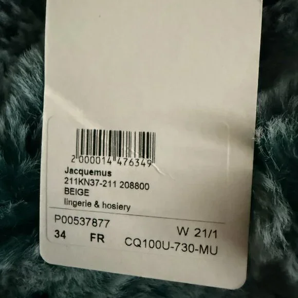 JACQUEMUS Le body short ribbed-knit playsuit - Picture 7 of 8